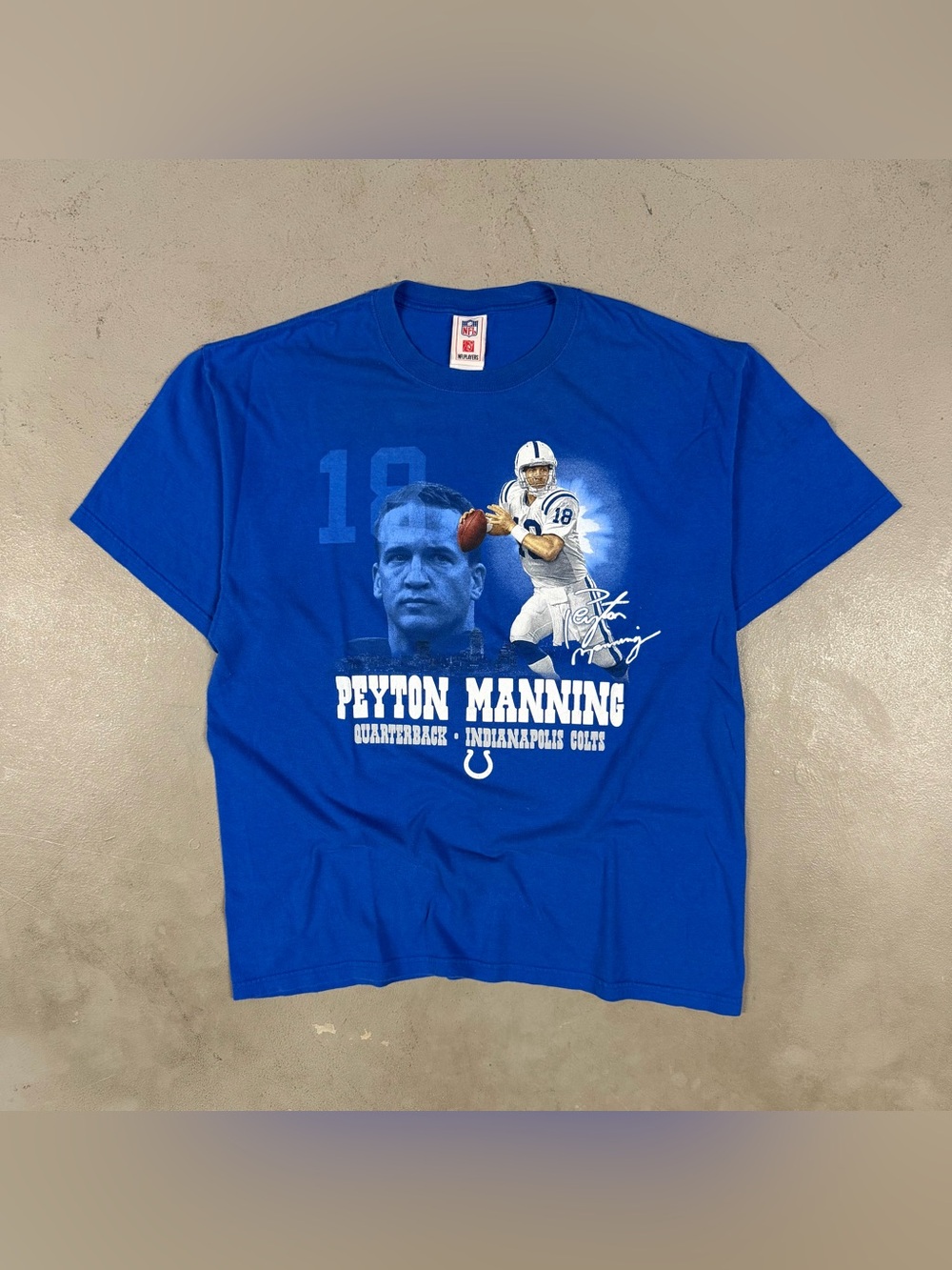 Vintage Y2K NFL Peyton Manning Football Sportswear Retro Essential Tee T-Shirt